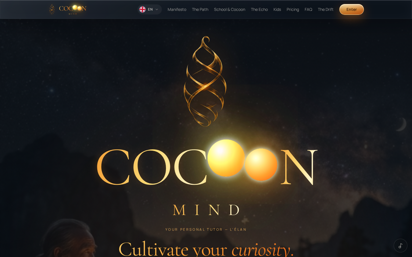 Cocoon Mind — Plateforme d'apprentissage IA · SaaS
